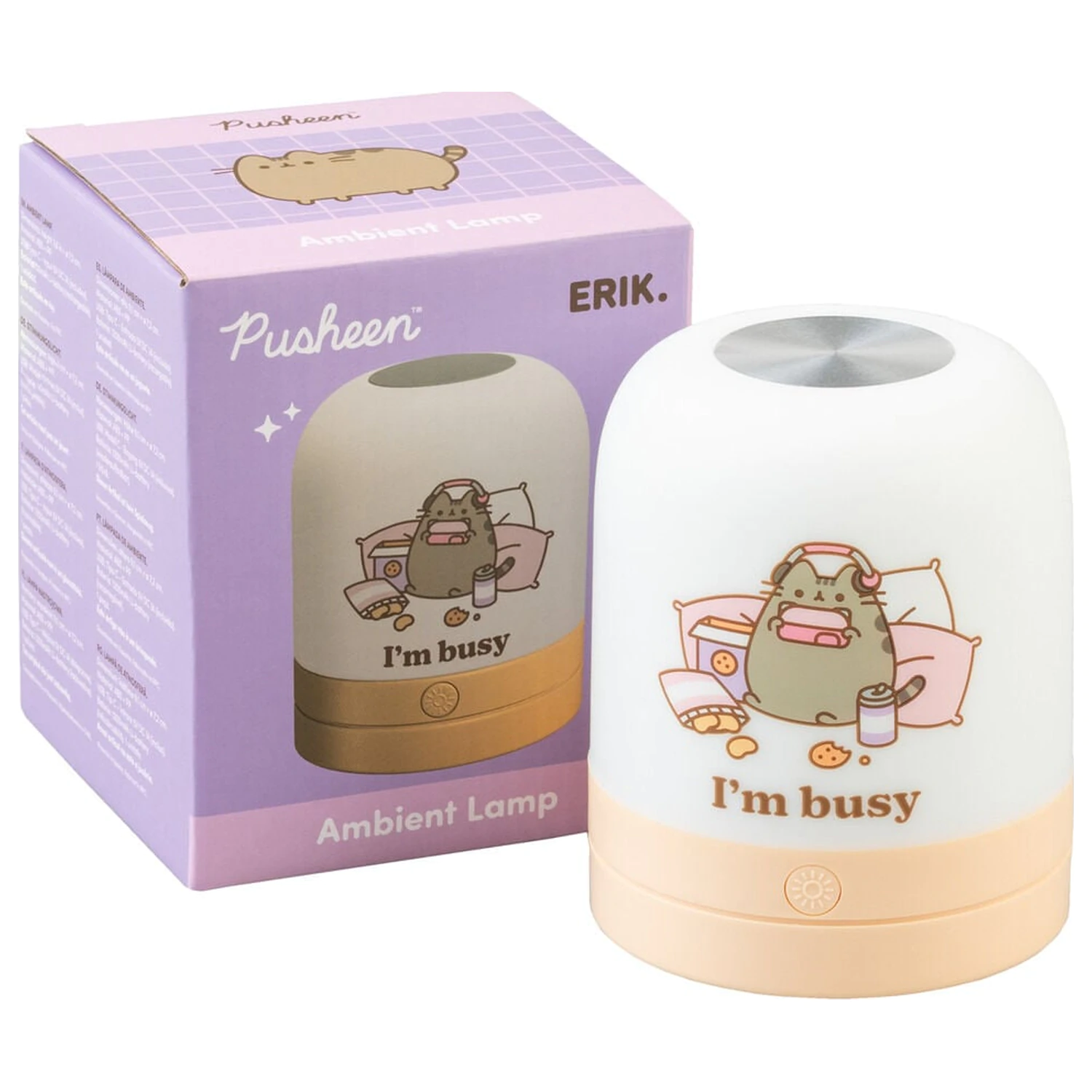 Pusheen ambientná lampa produktová fotografia
