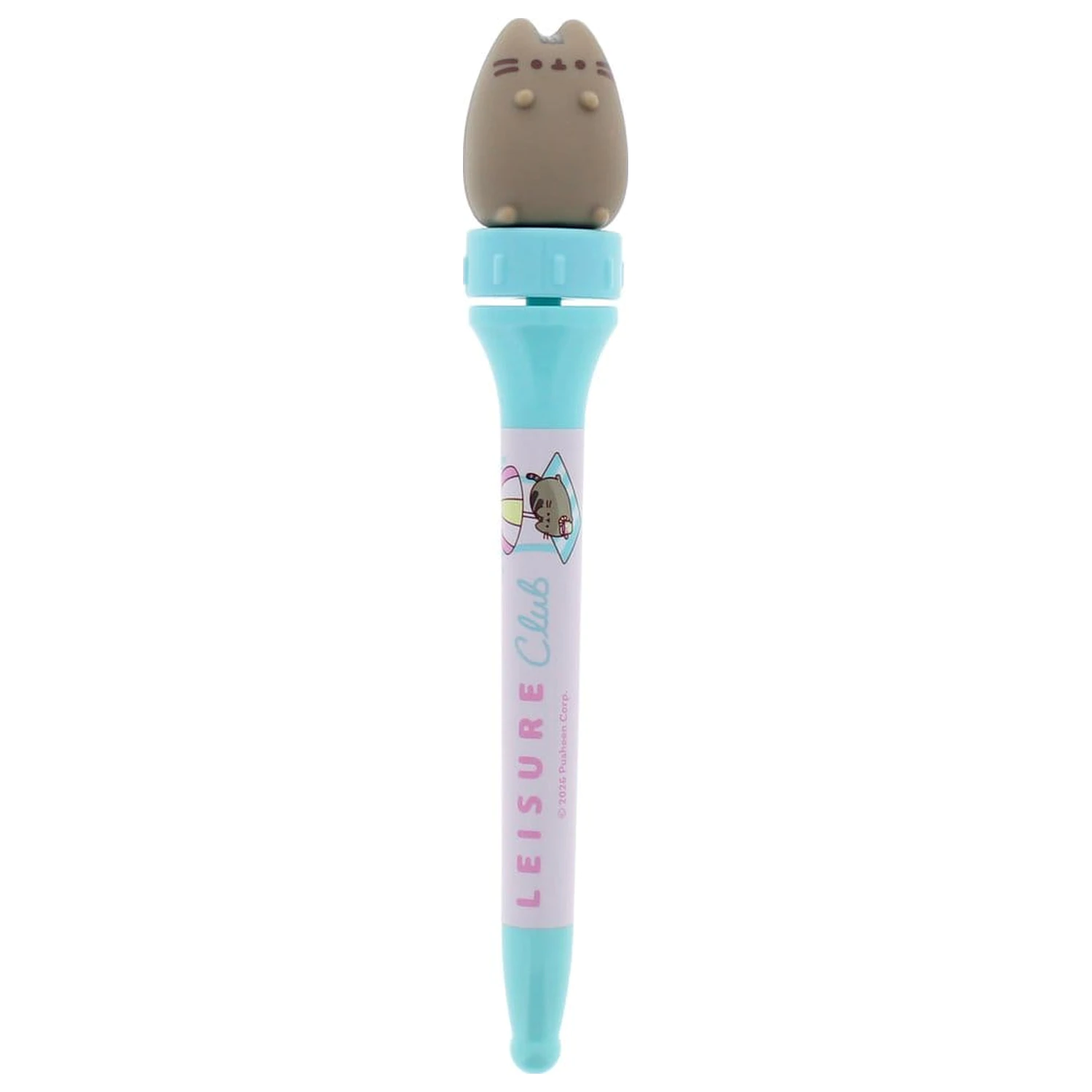 Pusheen Pen Spinny Leisure Club modré pero produktová fotografia