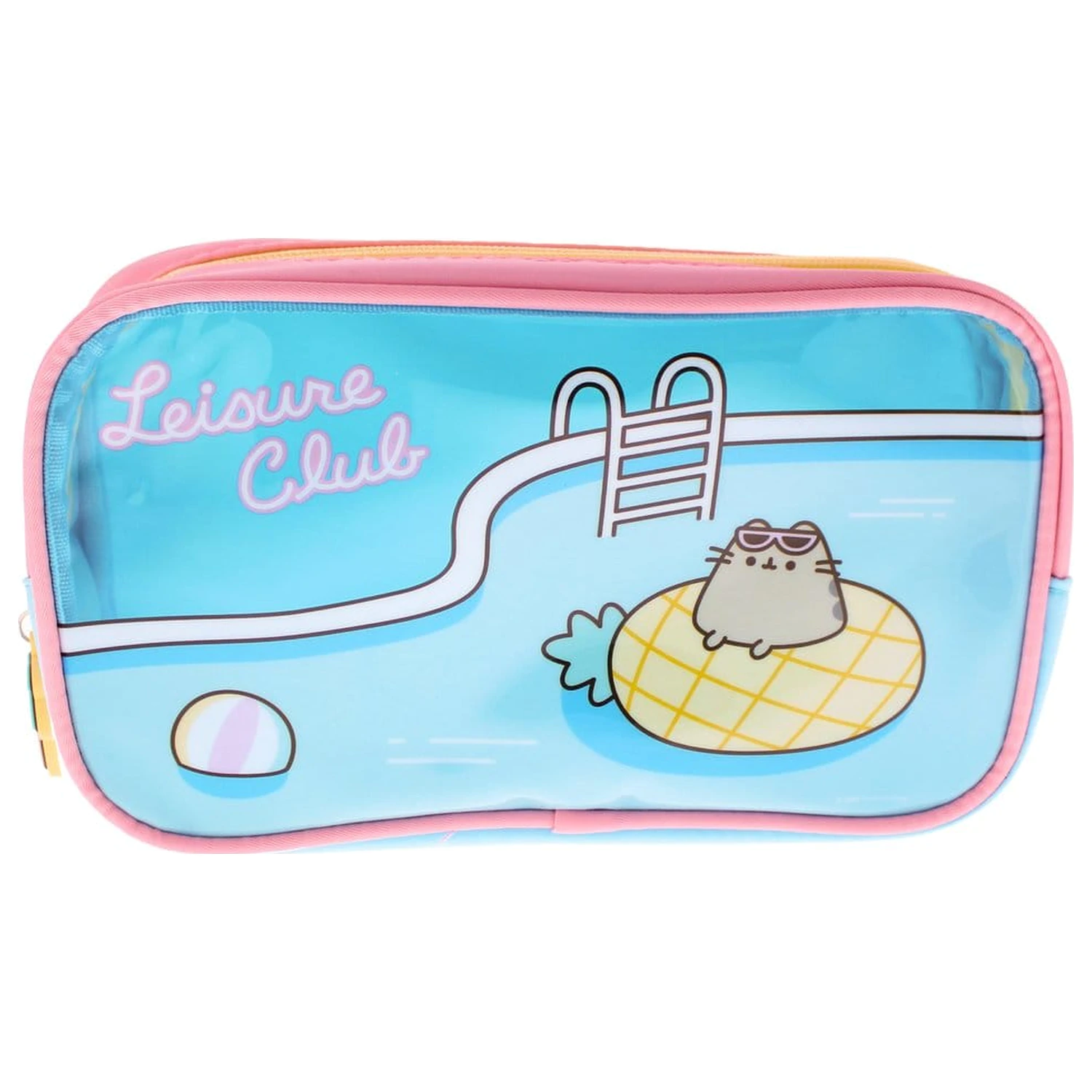 Pusheen Pencil Case Leisure Club Modré puzdro na ceruzky produktová fotografia