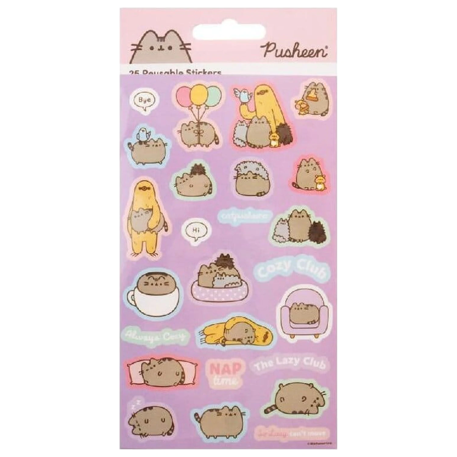 Pusheen Sticker balenie produktová fotografia