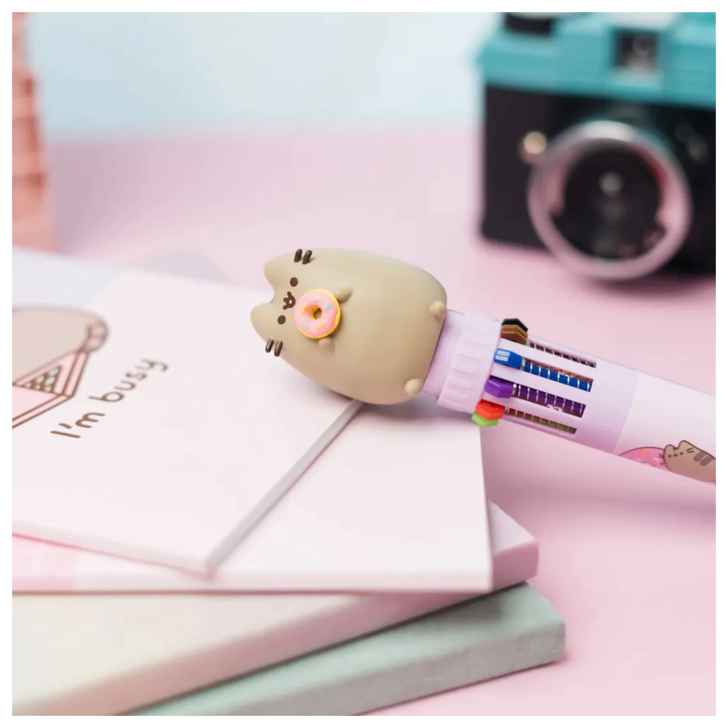 Pusheen Moments 10 farieb 3D pero produktová fotografia