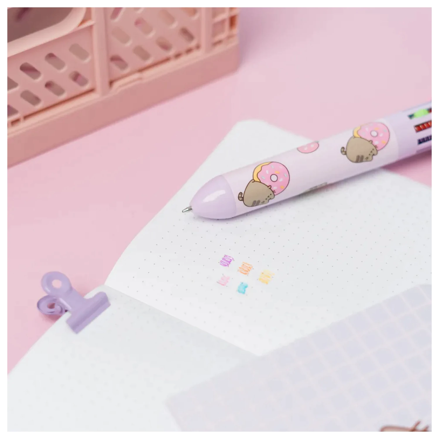 Pusheen Moments 10 farieb 3D pero produktová fotografia