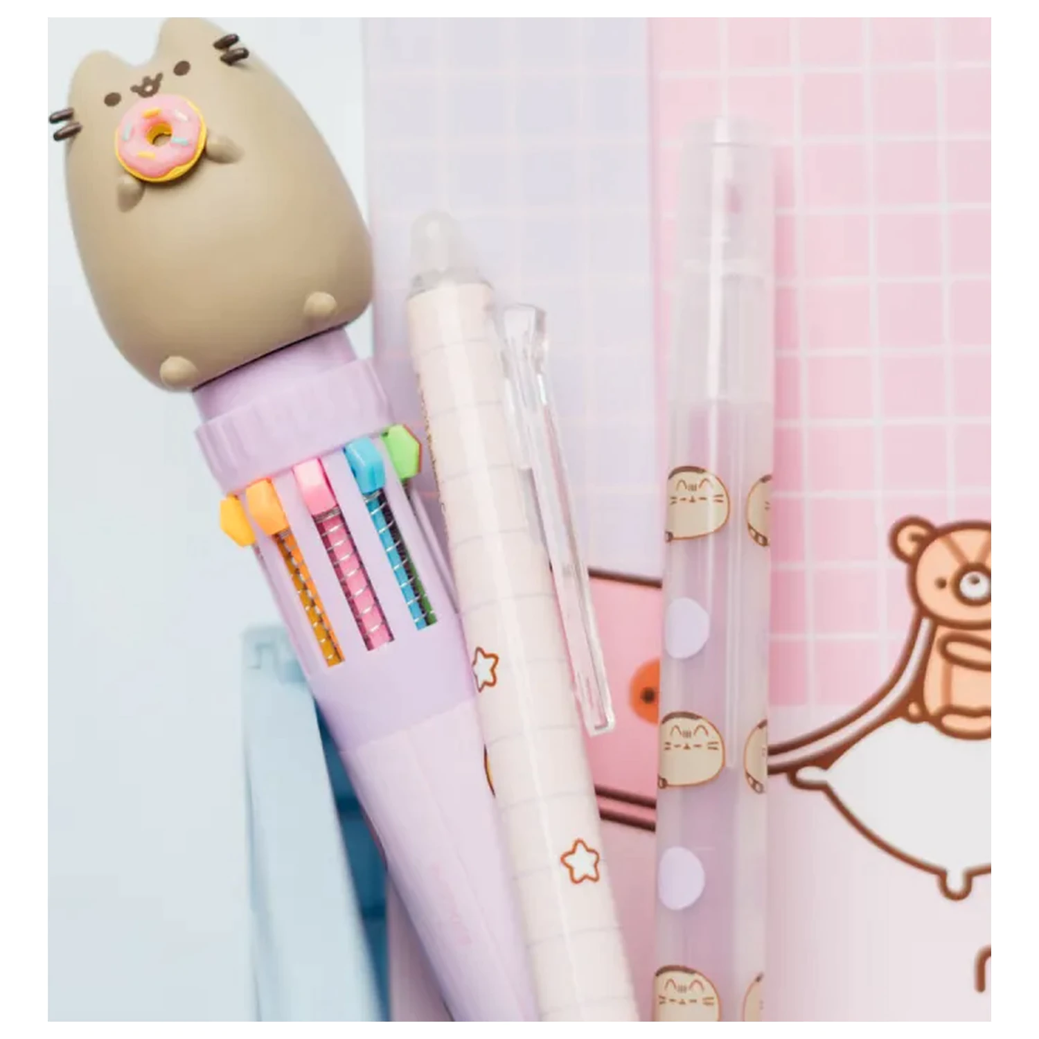 Pusheen Moments 10 farieb 3D pero produktová fotografia