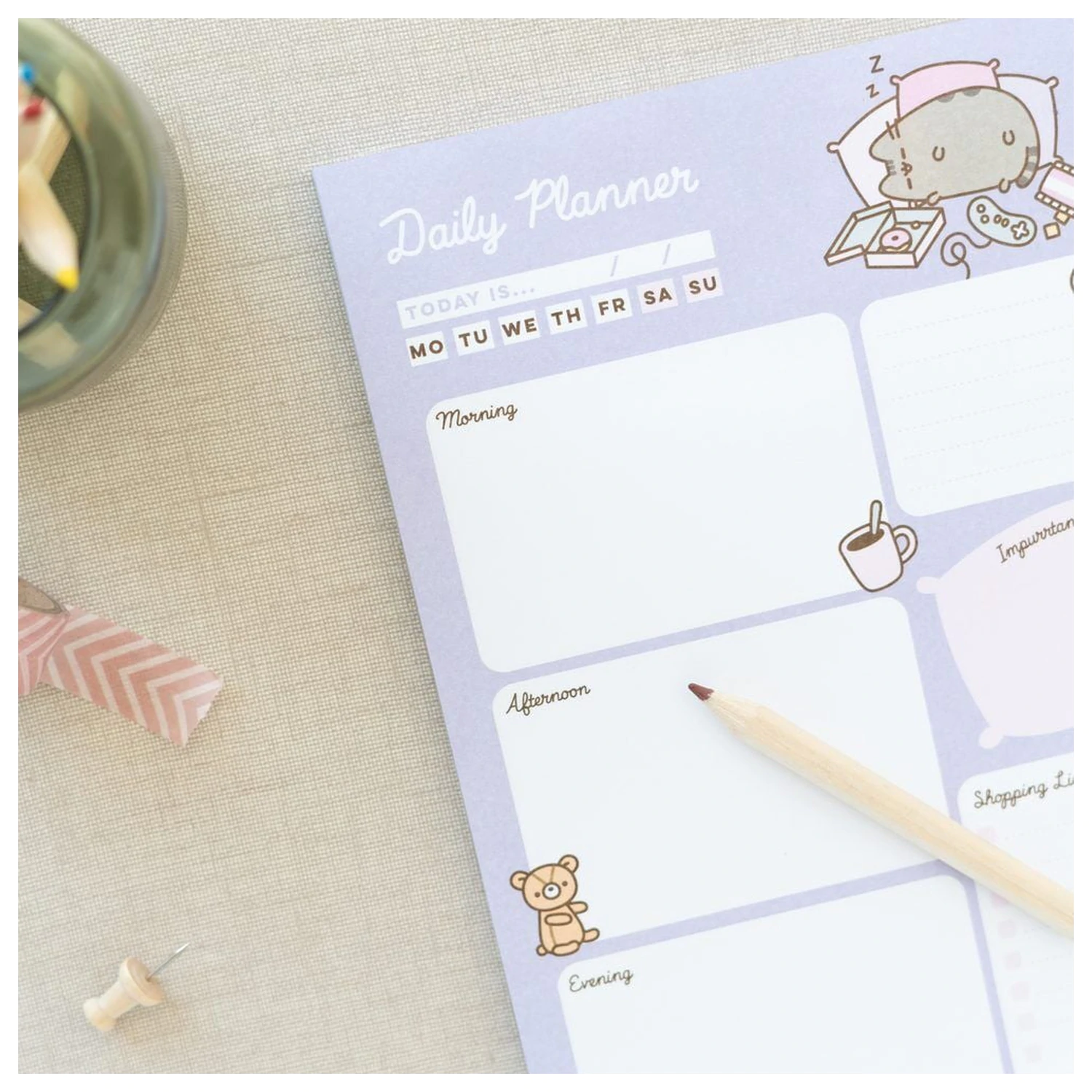 Pusheen Moments A5 denný diár produktová fotografia
