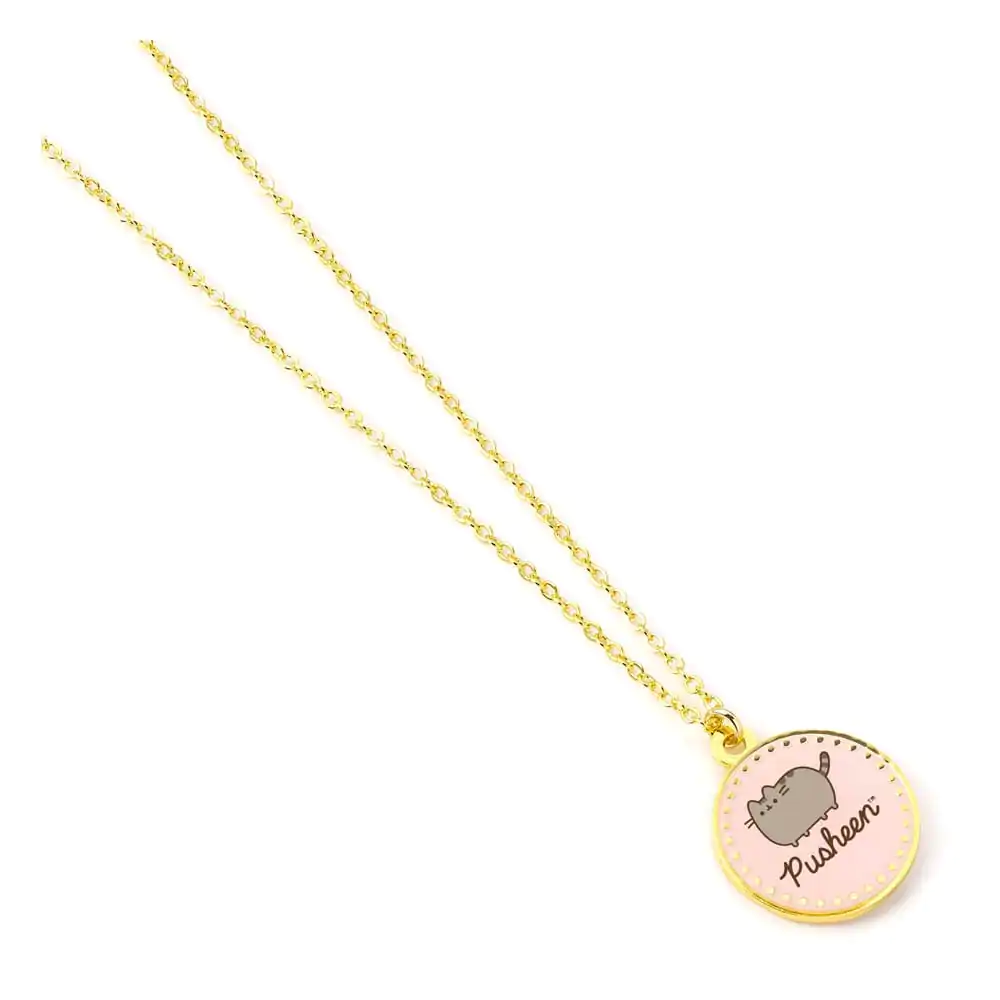 Pusheen Pendant & Necklace Pink Name termékfotó