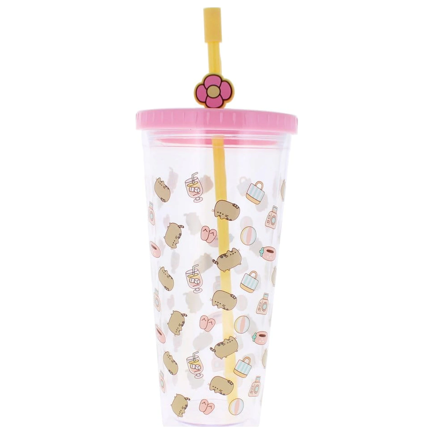 Pusheen Tumbler so slamkou 700 ml produktová fotografia