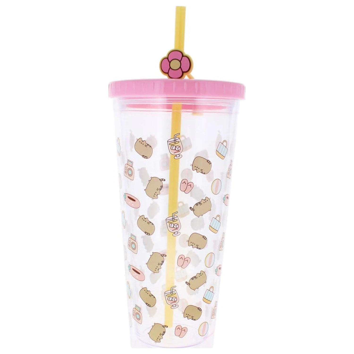 Pusheen Tumbler so slamkou 700 ml produktová fotografia