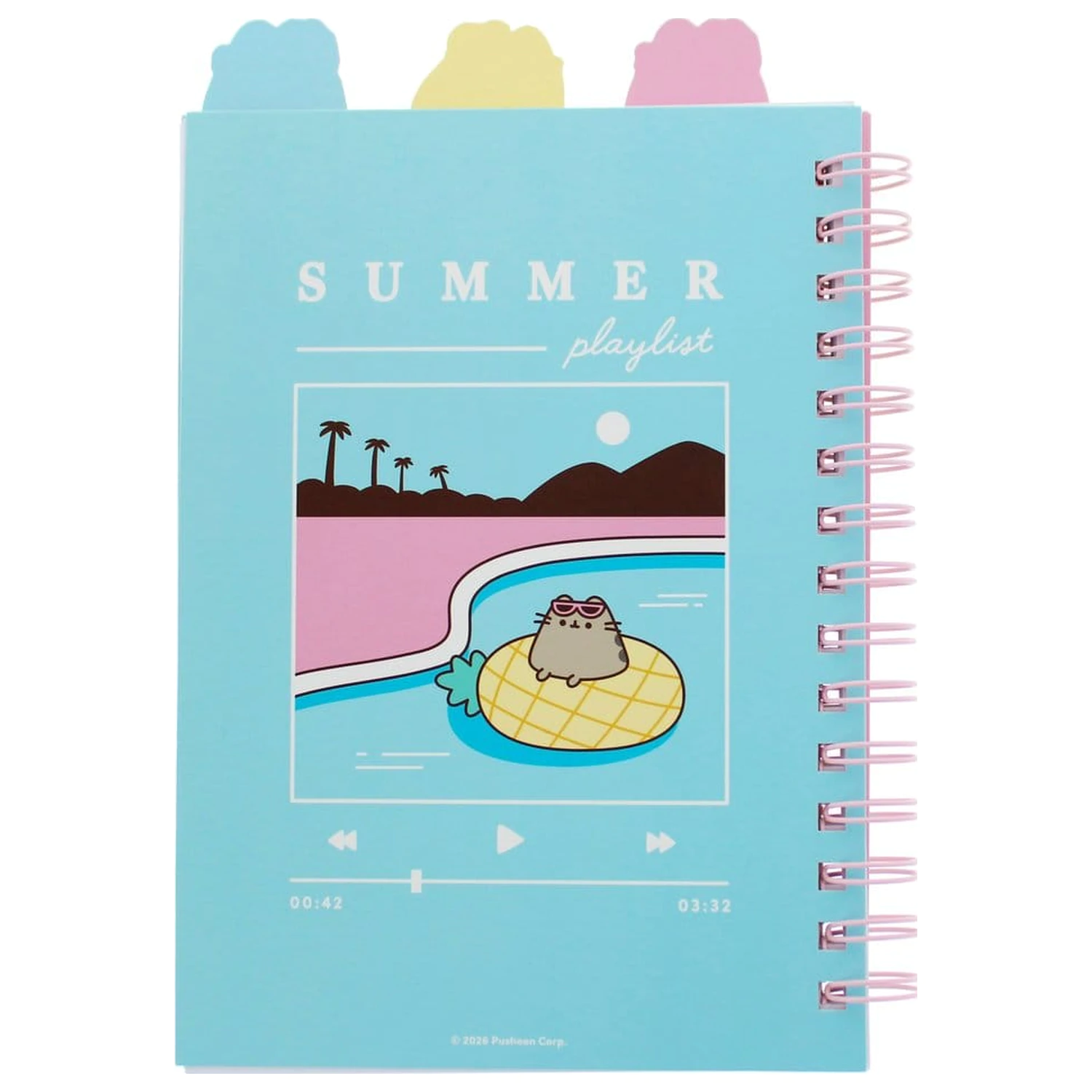 Pusheen Zápisník A5 Projektový zošit Summer Club produktová fotografia