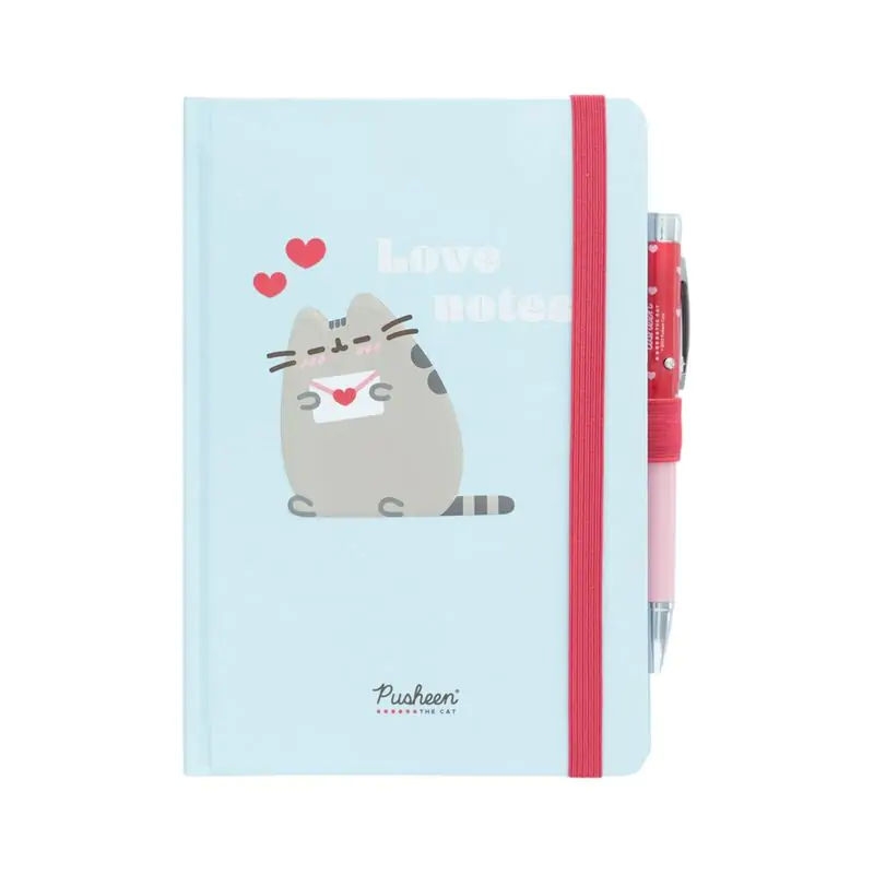 Pusheen Purrfect Love A5 prémiový zápisník + projector pen produktová fotografia