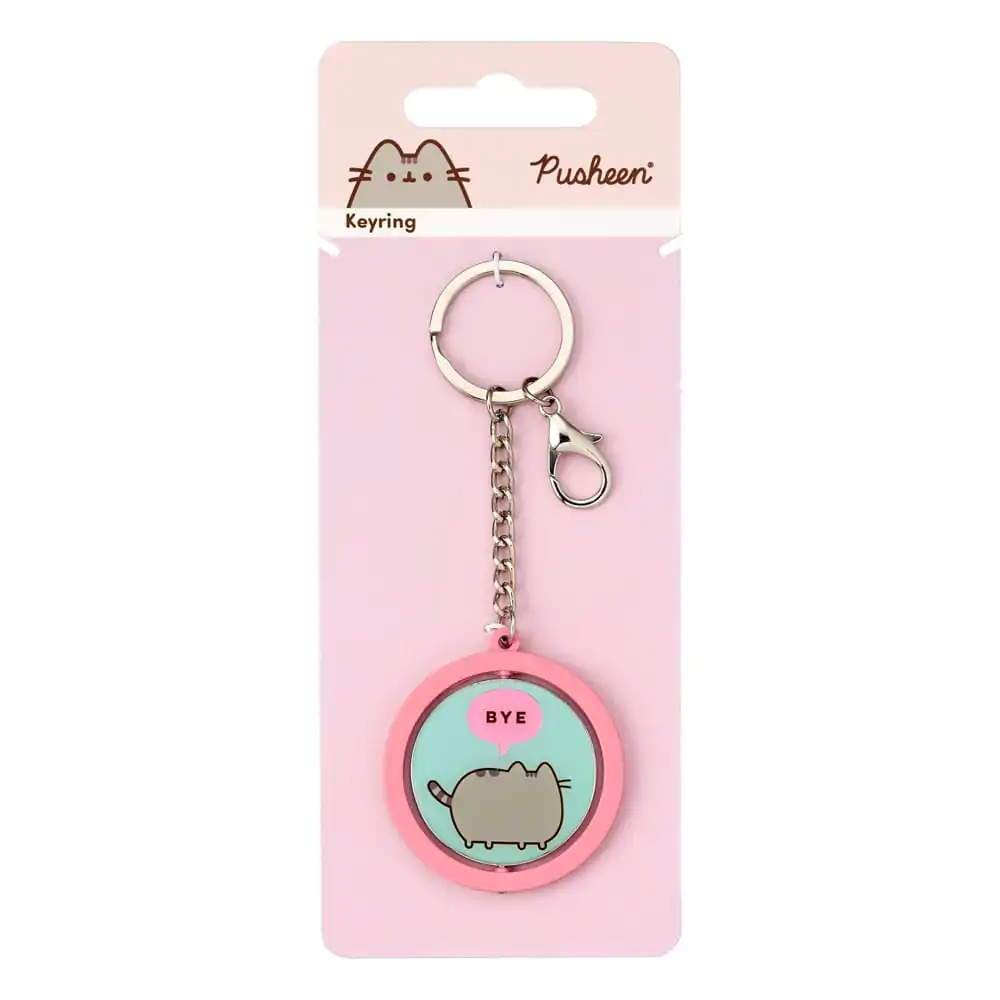 Pusheen Keychain &quot;Hi , Bye&quot; Spinning termékfotó