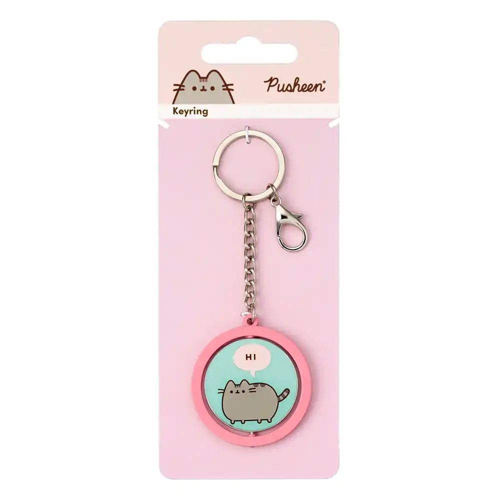 Pusheen Keychain &quot;Hi , Bye&quot; Spinning termékfotó