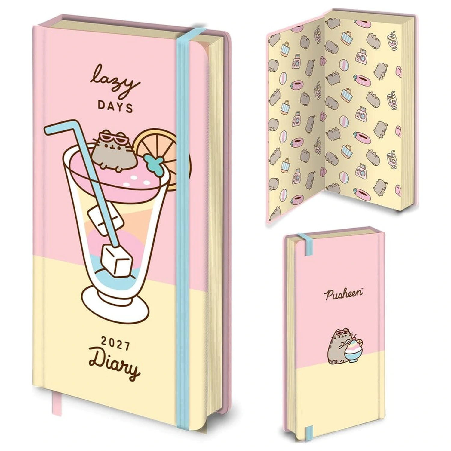 Pusheen Slim WTV Diár 2027 Tropical produktová fotografia