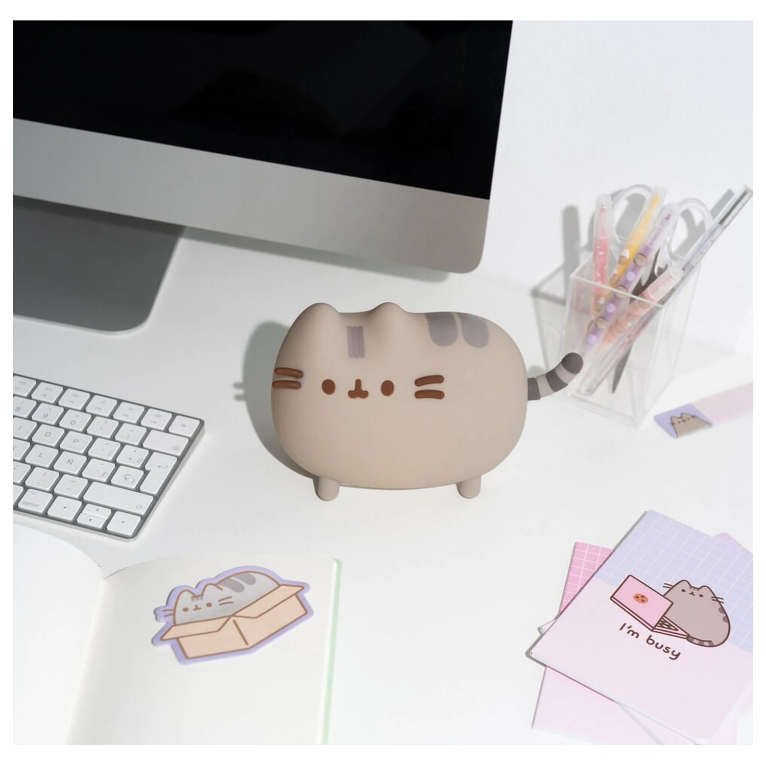 Pusheen squishy lampa produktová fotografia