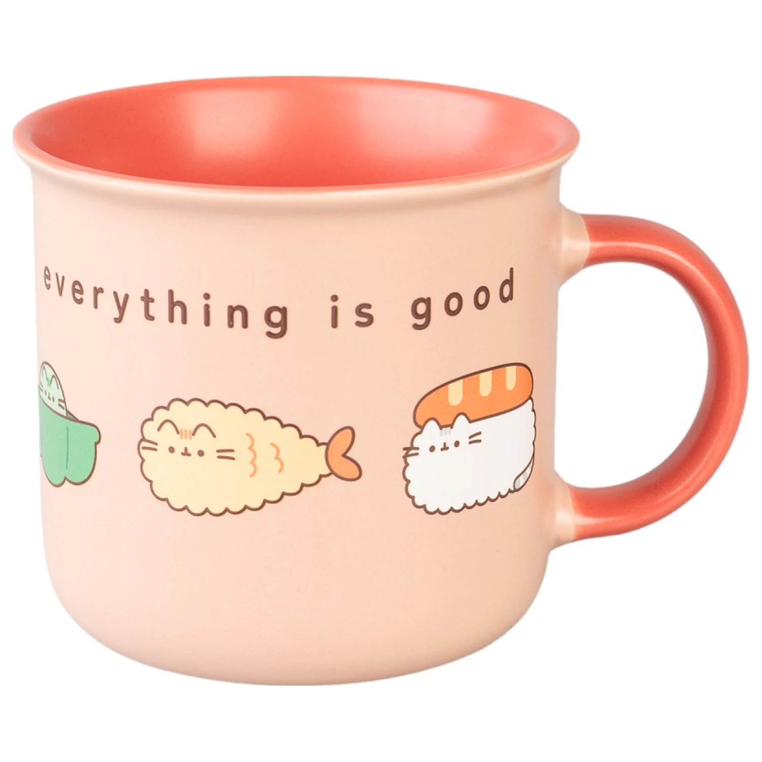 Pusheen Sushi Roll prémiový hrnček produktová fotografia