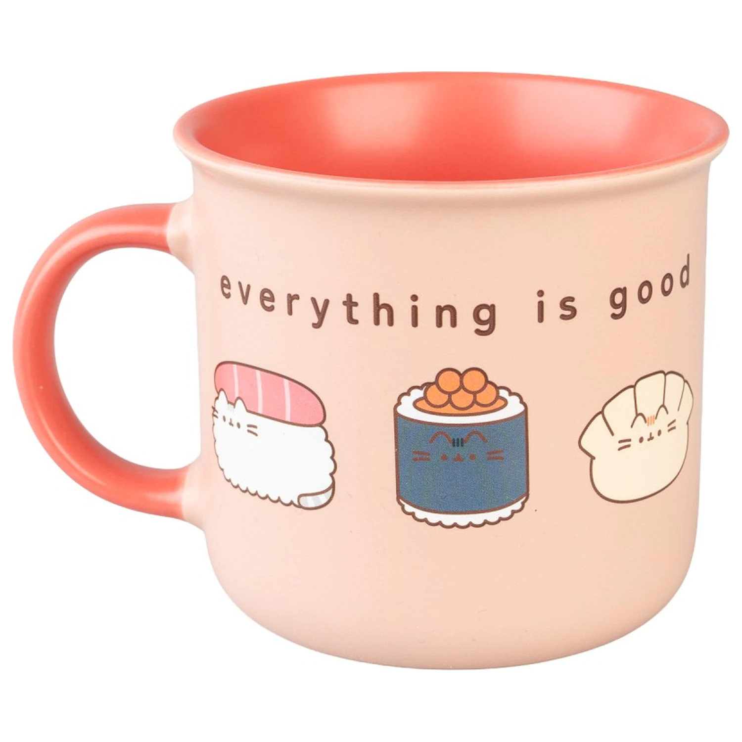 Pusheen Sushi Roll prémiový hrnček produktová fotografia