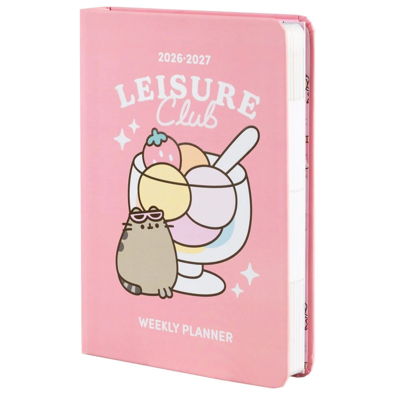 Pusheen Academic Planner Tropical Vacation 2026/27 A6 anglická verzia produktová fotografia