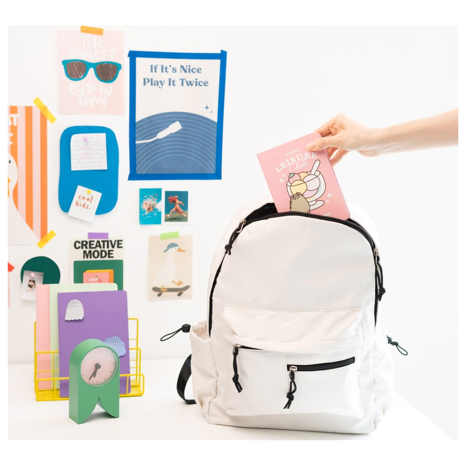 Pusheen Academic Planner Tropical Vacation 2026/27 A6 anglická verzia produktová fotografia