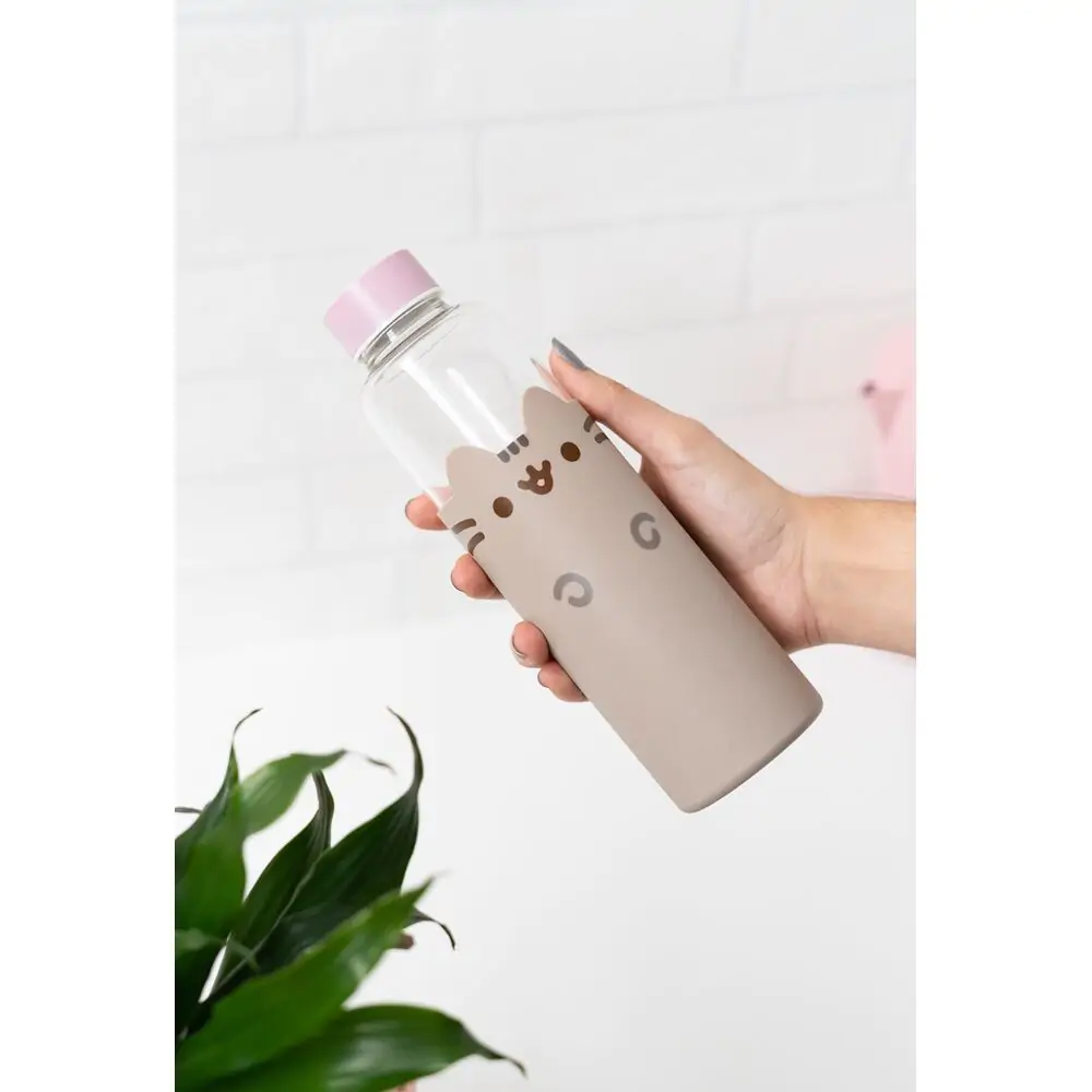 Pusheen sklenená fľaša 500ml produktová fotografia