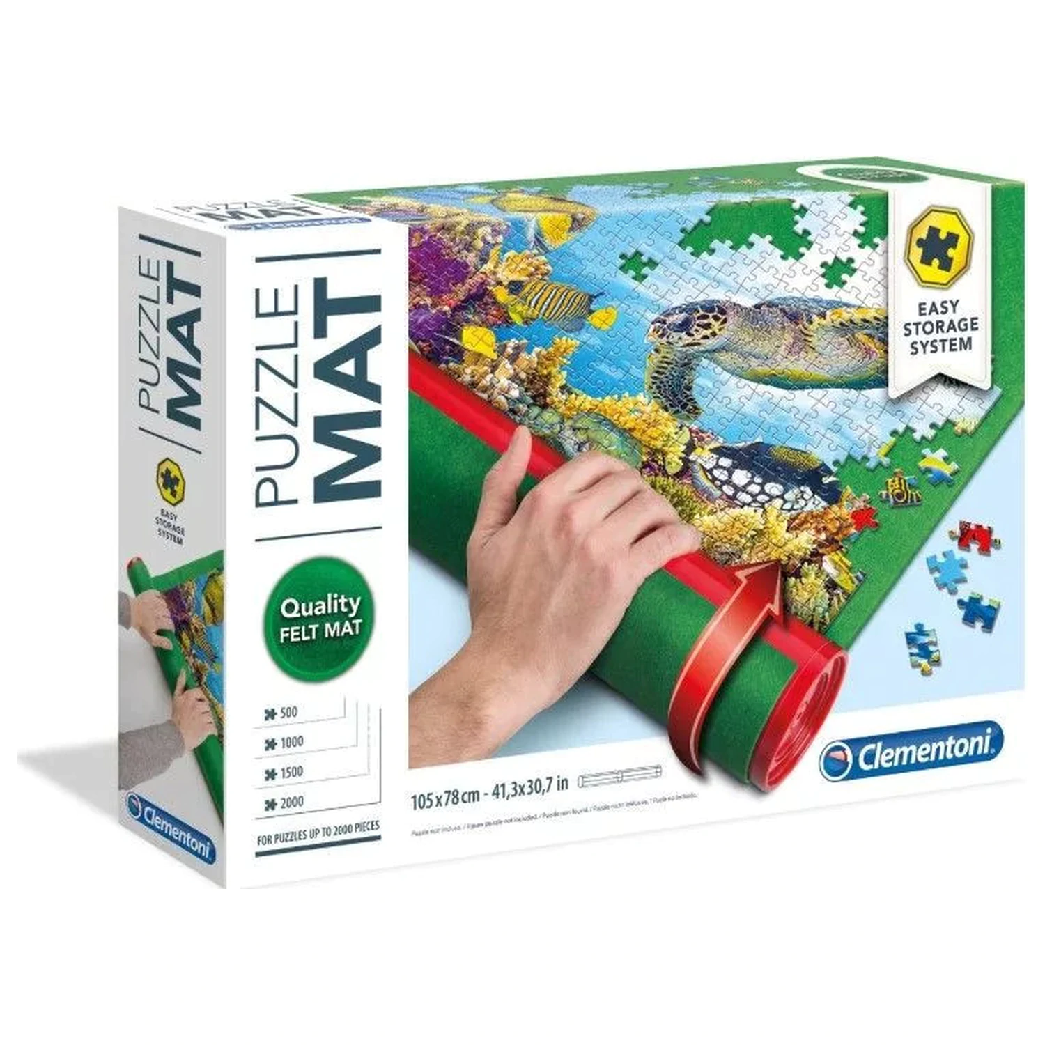 Puzzle Zelená podložka Clementoni produktová fotografia