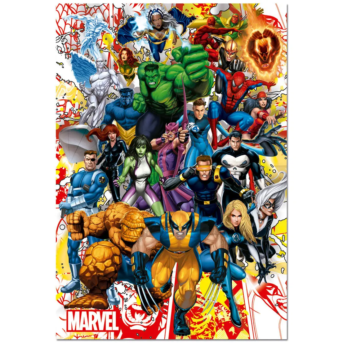 Marvel Heroes puzzle 500 ks termékfotó