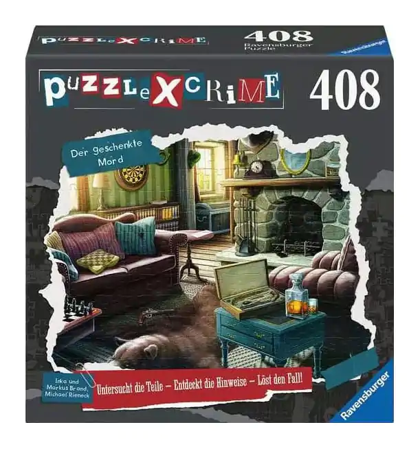 Puzzle X Crime Jigsaw Puzzle Der geschenkte Mord (408 dielikov) *German Version* produktová fotografia