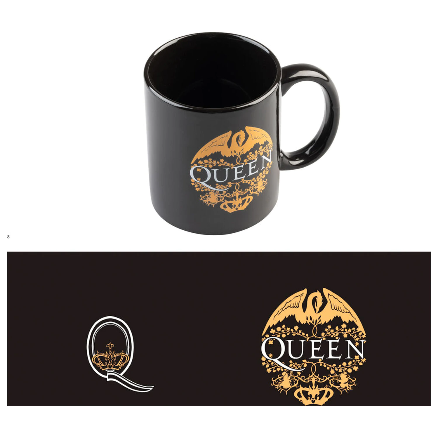 Queen hrnček 350ml produktová fotografia
