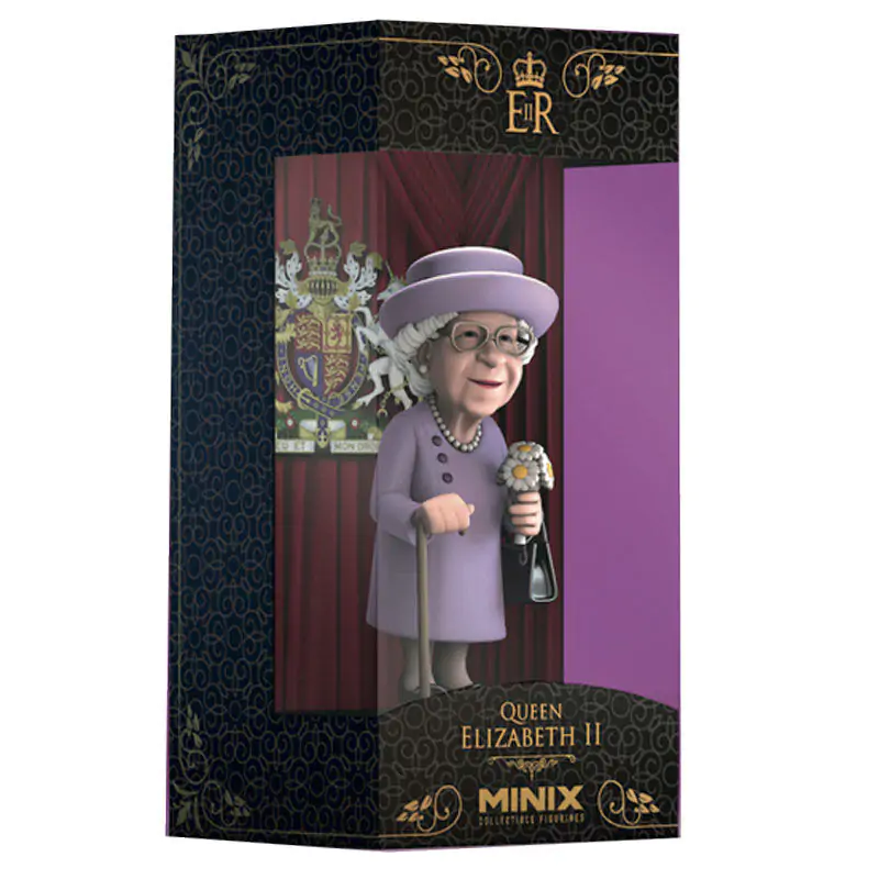 Queen Elizabeth II Minix figúrka 12 cm termékfotó