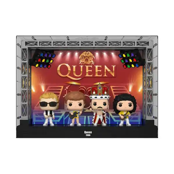 Queen Funko POP Moments Deluxe Vinyl Figurky 4-dielna sada Wembley Stadium termékfotó