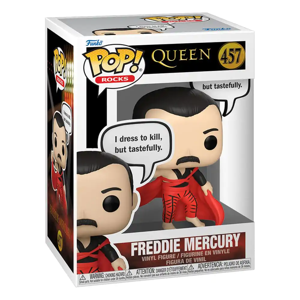 Queen Funko POP! Rocks Vinylová figúrka Freddie Mercury (I Dress to Kill) 9 cm produktová fotografia