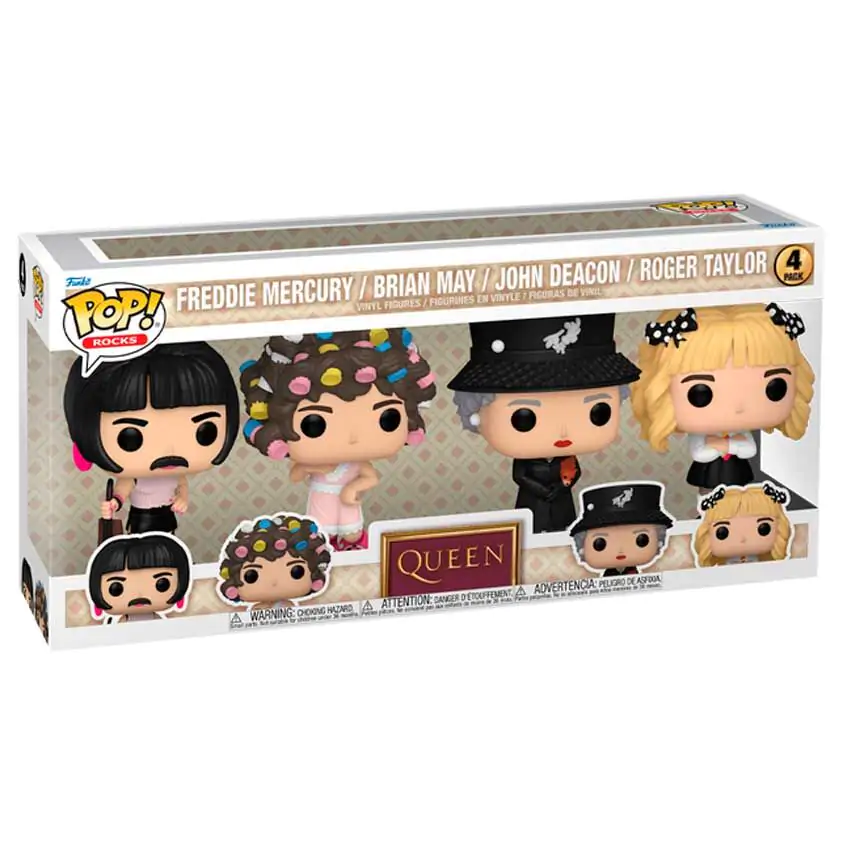 Queen POP! Rocks Vinylová figúrka I Want to Break Free 4-Pack 9 cm produktová fotografia