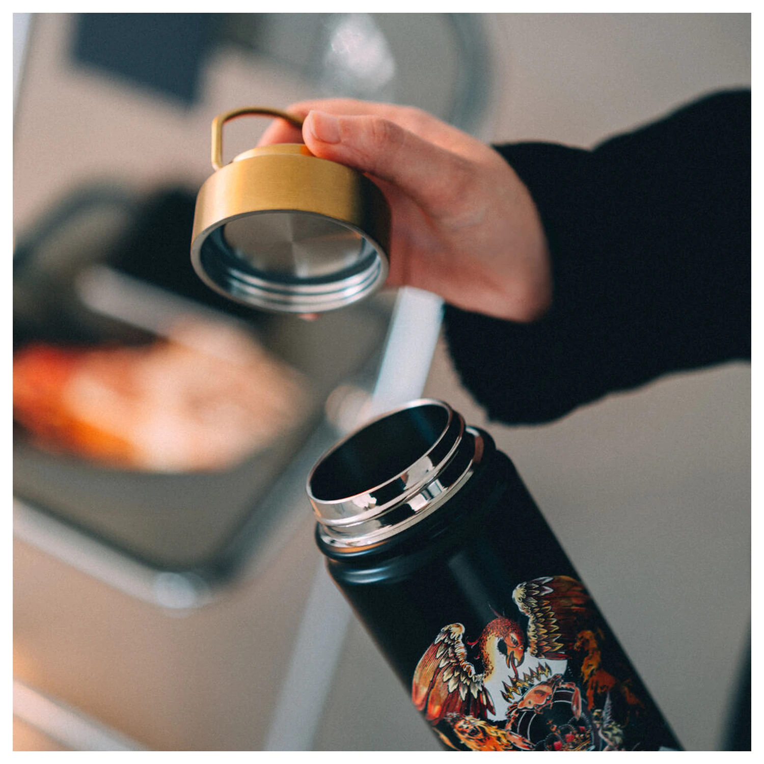 Queen nerezová oceľ fľaša 500 ml produktová fotografia