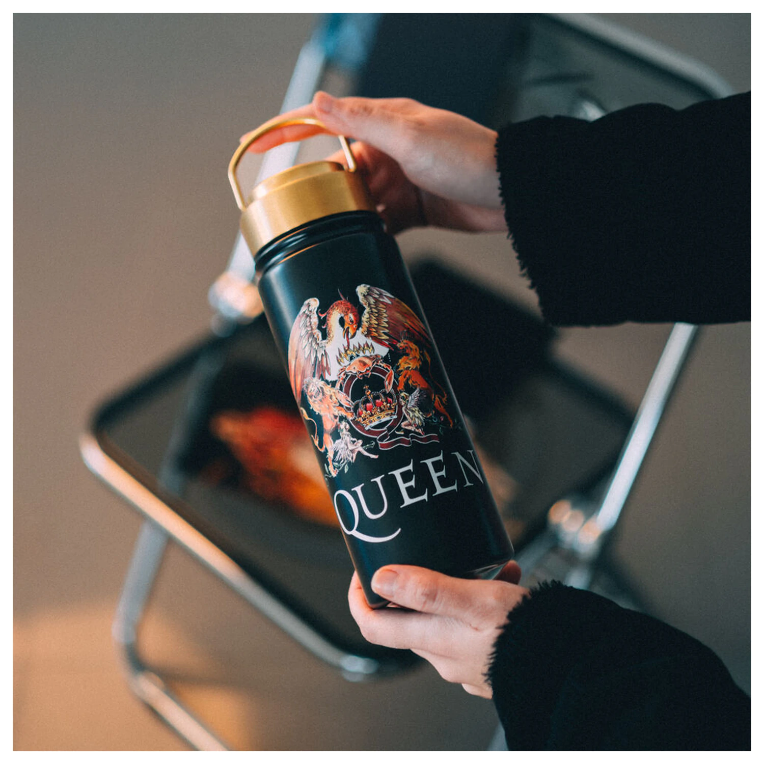 Queen nerezová oceľ fľaša 500 ml produktová fotografia