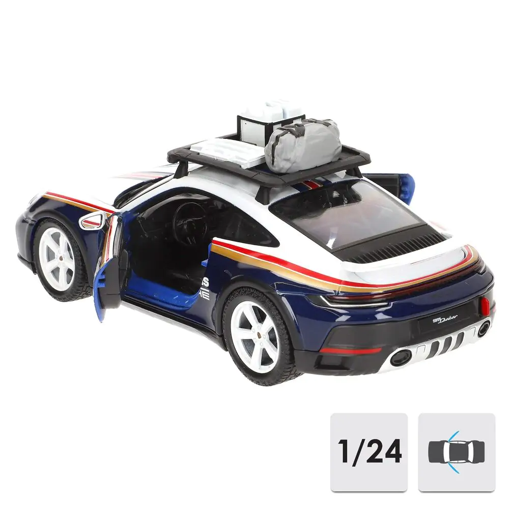 Racing Porsche 911 Dakar auto produktová fotografia