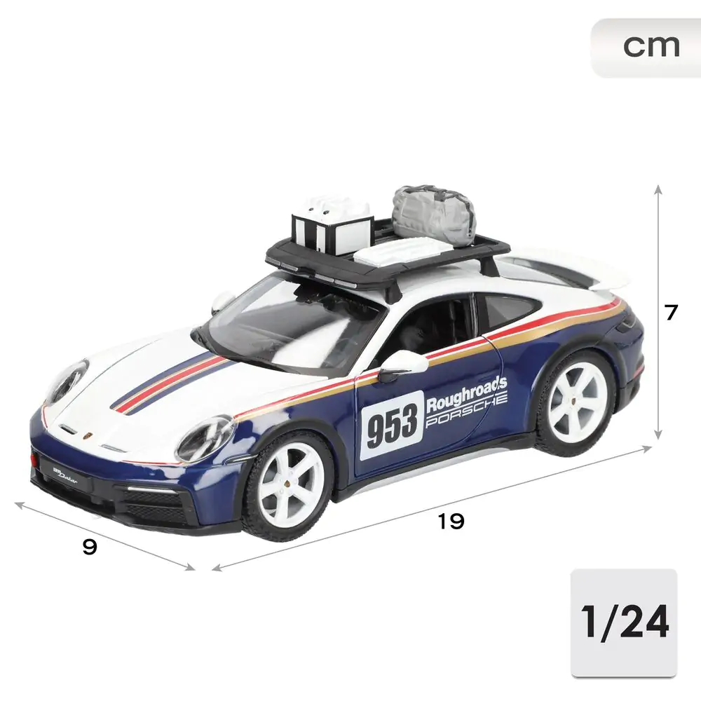 Racing Porsche 911 Dakar auto produktová fotografia