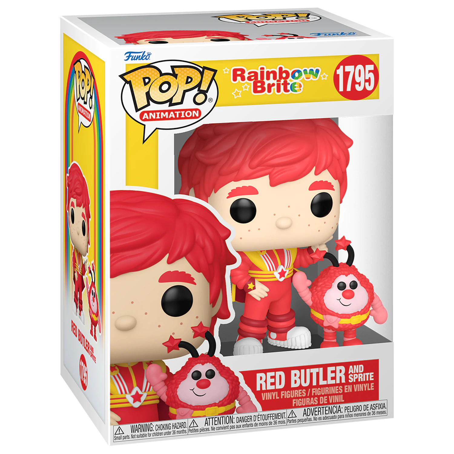 Rainbow Brite Funko POP! figúrka a kamarát Vinyl Figure Red Butler & Romeo 9 cm produktová fotografia