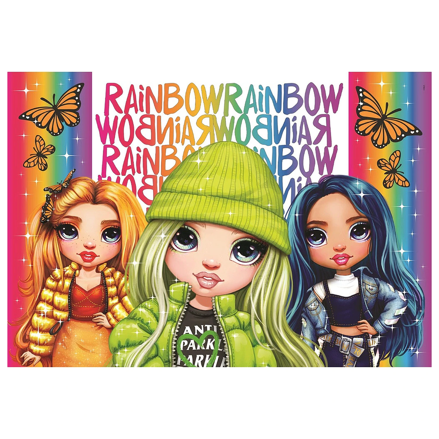 Rainbow High Butterfly 104-dielne brilantné puzzle od Clementoni produktová fotografia