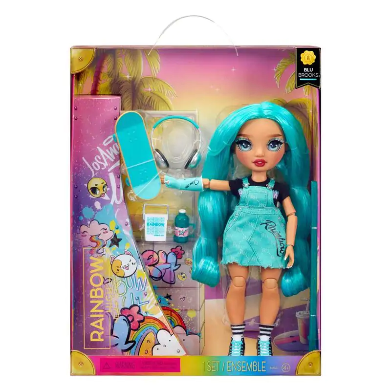 Rainbow High New Friends Blu Brooks bábika 25 cm produktová fotografia