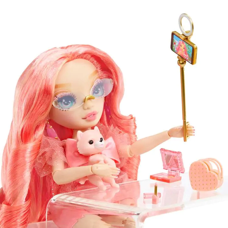 Rainbow High New Friends Pinkly Paige bábika 25 cm produktová fotografia