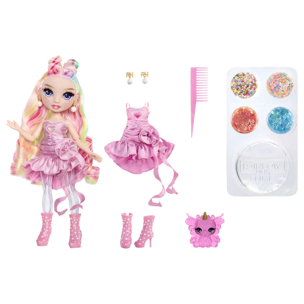 Rainbow High Rainbow Shimmers Feature Fantasy Bella bábika produktová fotografia