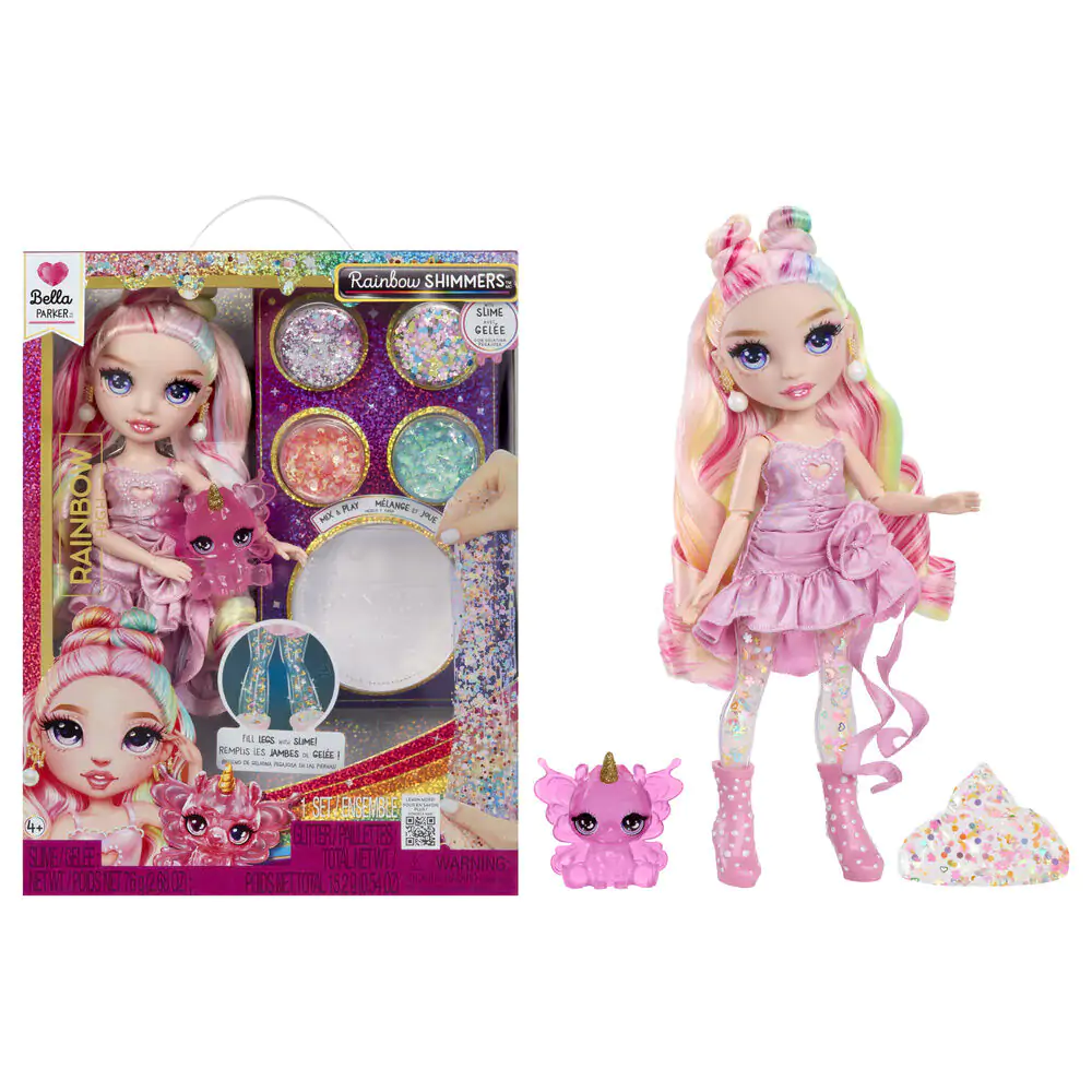 Rainbow High Rainbow Shimmers Feature Fantasy Bella bábika produktová fotografia