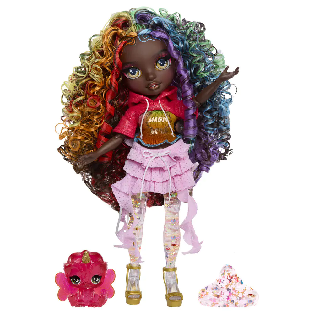 Rainbow High Rainbow Shimmers Feature Fantasy Iris bábika produktová fotografia