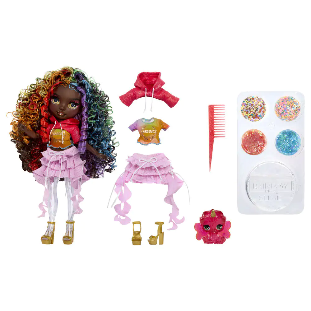 Rainbow High Rainbow Shimmers Feature Fantasy Iris bábika produktová fotografia