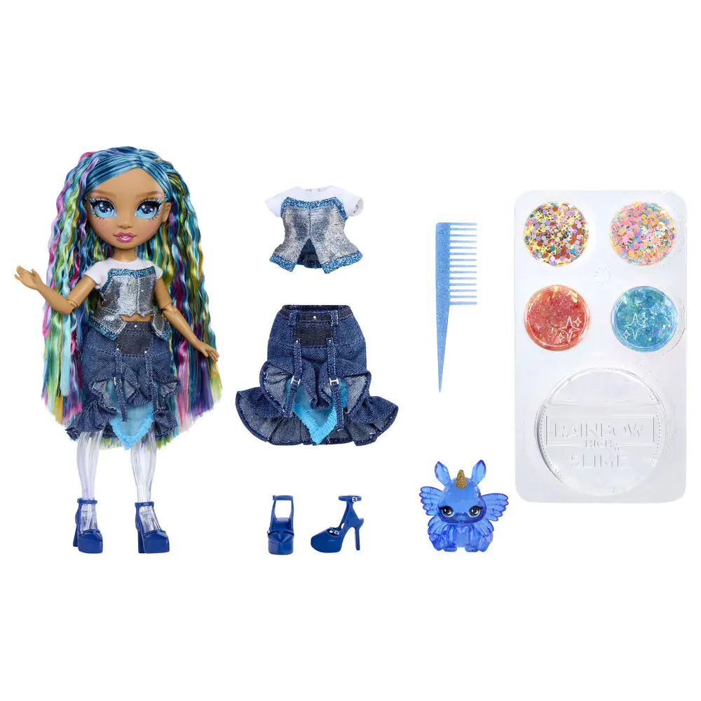 Rainbow High Rainbow Shimmers Feature Fantasy bábika Skyler produktová fotografia