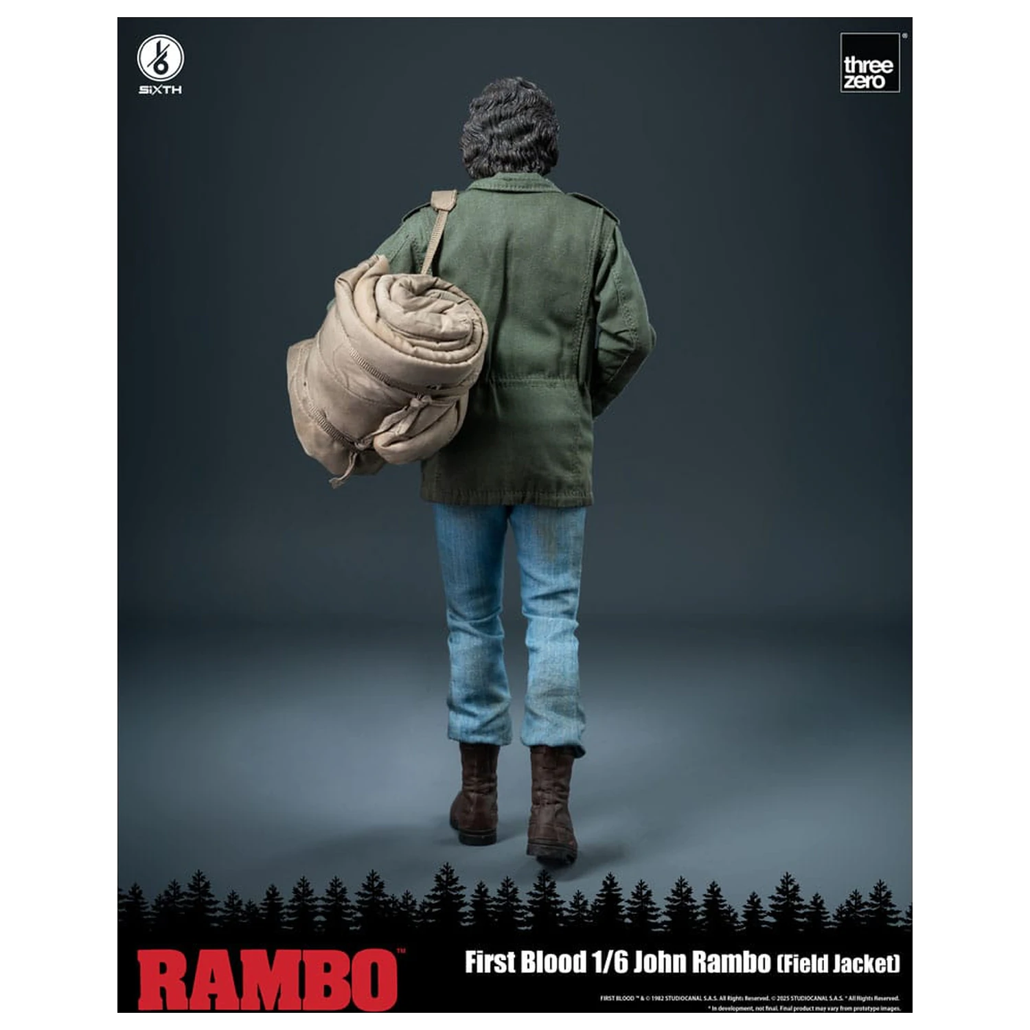 Rambo: First Blood akčná figúrka 1/6 John Rambo (Field Jacket) 31 cm produktová fotografia