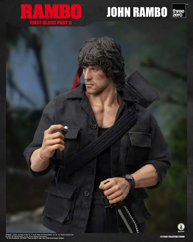 Rambo: First Blood II Akčná Figúrka 1/6 John Rambo 30 cm produktová fotografia