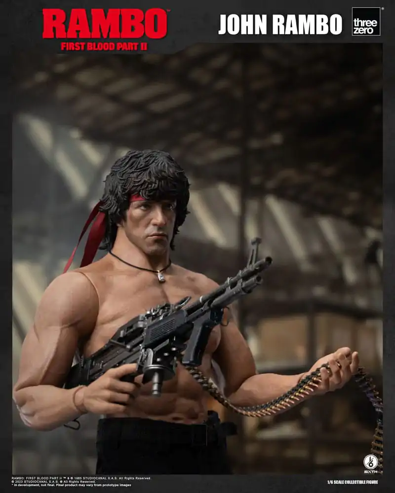 Rambo: First Blood II Akčná Figúrka 1/6 John Rambo 30 cm produktová fotografia