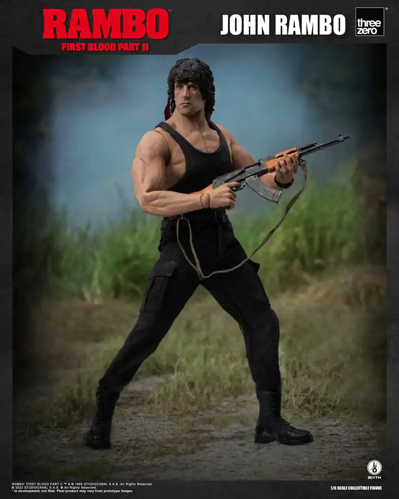 Rambo: First Blood II Akčná Figúrka 1/6 John Rambo 30 cm produktová fotografia