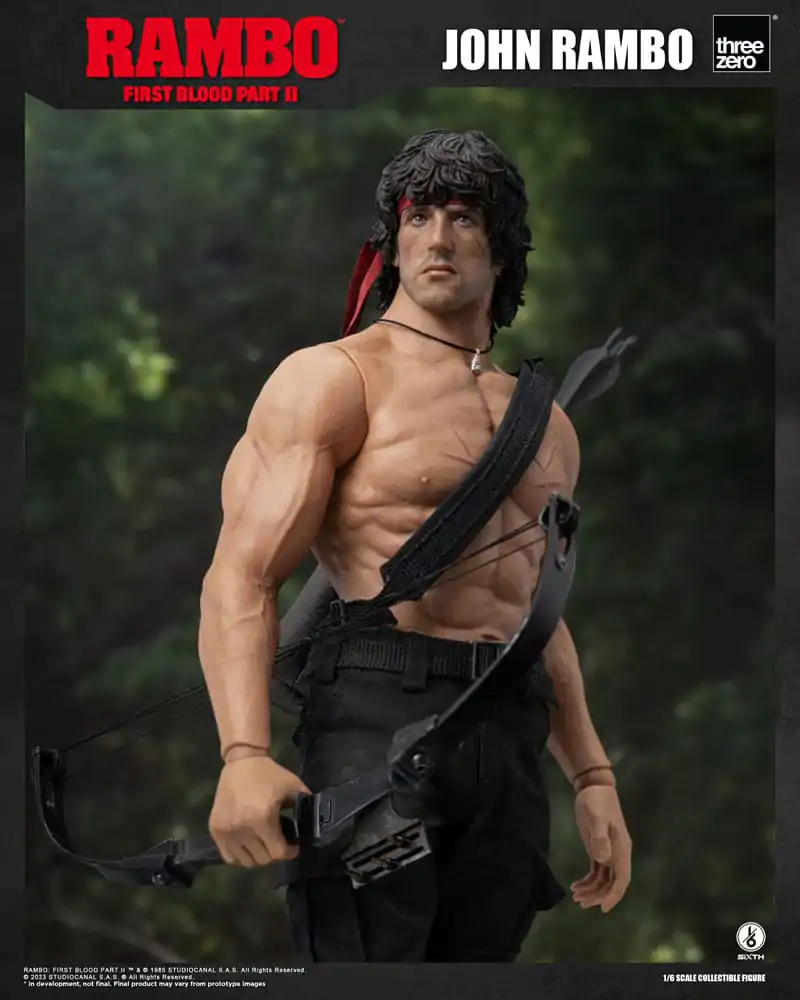 Rambo: First Blood II Akčná Figúrka 1/6 John Rambo 30 cm produktová fotografia