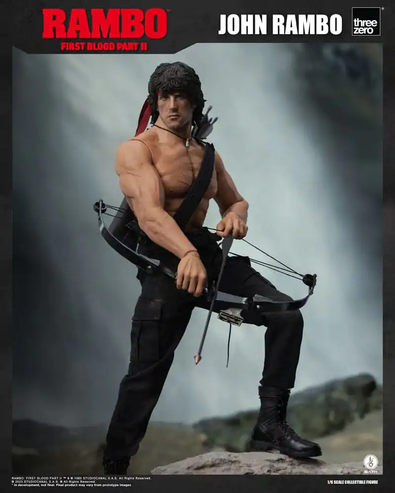 Rambo: First Blood II Akčná Figúrka 1/6 John Rambo 30 cm produktová fotografia