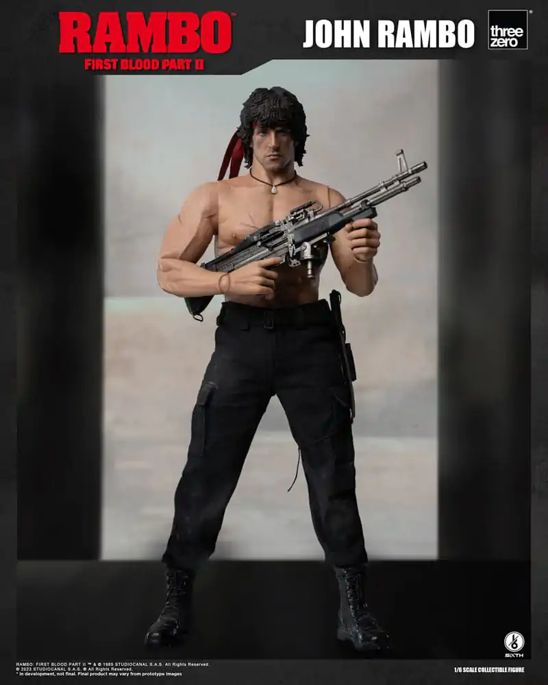 Rambo: First Blood II Akčná Figúrka 1/6 John Rambo 30 cm produktová fotografia